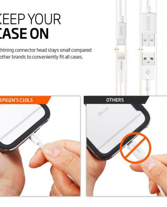 Lightning-кабель USB Spigen C10LS iPhone / iPad / iPod