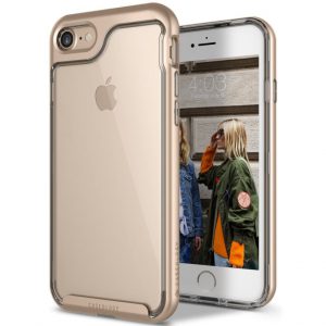 Прозрачный чехол для iPhone 7 / 8 Caseology Skyfall Gold