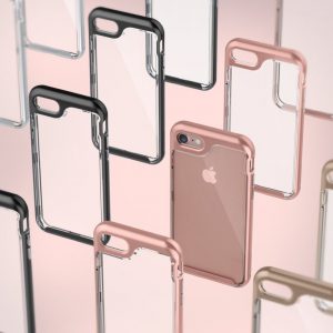 Прозрачный чехол для iPhone 7 / 8 Caseology Skyfall Rose Gold
