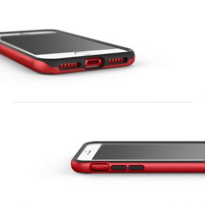 Чехол для iPhone SE 2020 / 8 / 7 Caseology Parallax Black Red