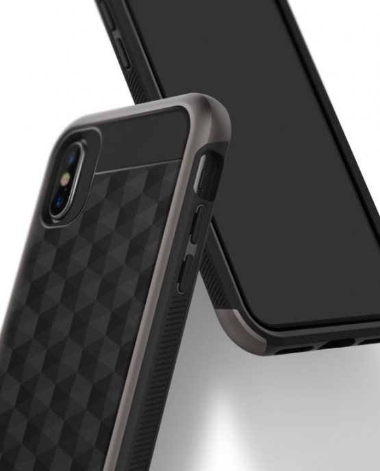 Чехол для iPhone XS/X Caseology Parallax Black/Warm Gray Айфон X