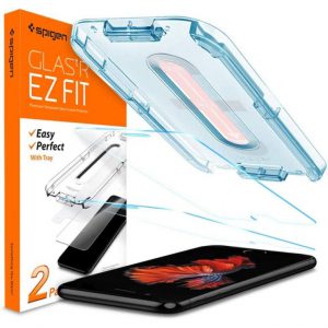 Защитное стекло Spigen EZ FIT GLAS.tR SLIM для iPhone 8 Plus / 7 Plus