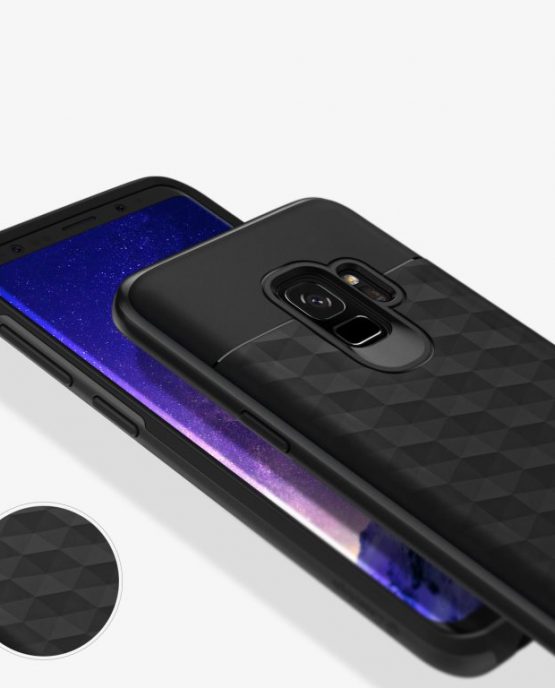 Чехол для Samsung Galaxy S9 Caseology Parallax Black