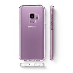Прозрачный чехол Spigen Liquid Crystal для Samsung Galaxy S9