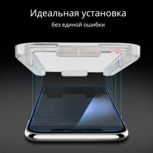 Защитное стекло Spigen GLAS.tR EZ FIT для iPhone 11 Pro Max/XS Max 2 шт