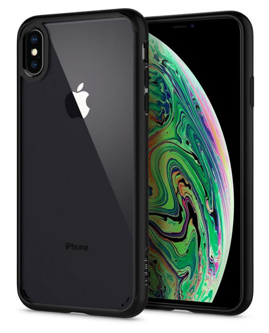 Чехол Spigen Ultra Hybrid Matte Black для iPhone XS Max