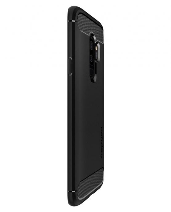 Чехол Spigen Rugged Armor Matte Black для Samsung Galaxy S9 Plus