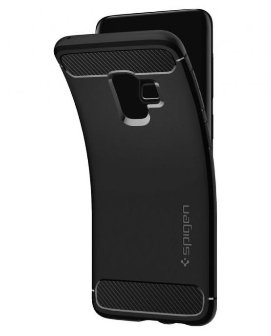 Чехол Spigen Rugged Armor Matte Black для Samsung Galaxy S9