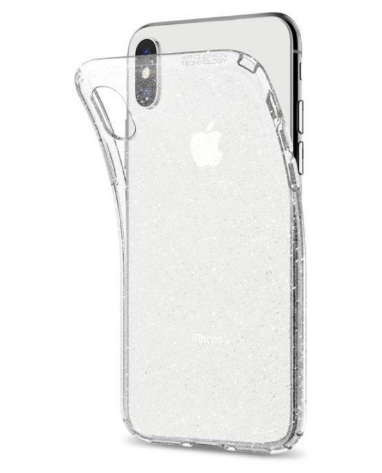 Чехол Spigen Liquid Crystal Glitter Crystal Quartz для iPhone XS/X
