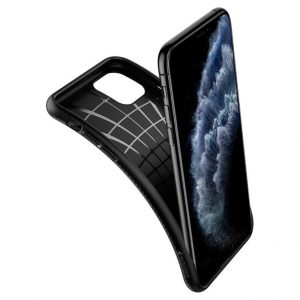 Чехол Spigen Liquid Air Armor Black для iPhone 11 Pro