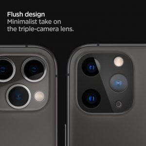 Защитное стекло Spigen Full Cover Camera Lens Screen Protector для камеры iPhone 11 Pro / iPhone 11 Pro Max