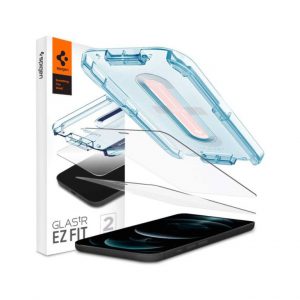 Защитное стекло Spigen Screen Protector Glas.tR EZ FIT для iPhone 12 / iPhone 12 Pro
