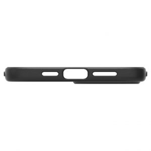 Чехол Spigen Liquid Air Matte Black для iPhone 12 Pro Max