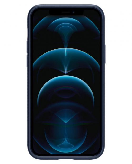 Чехол Spigen Liquid AirNavy Blue для iPhone 12 / 12 Pro