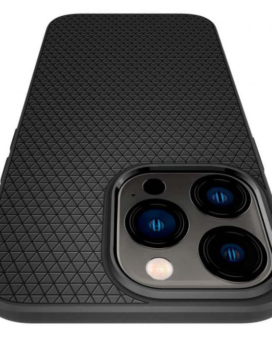 Чехол Spigen Liquid Air Matte Black для iPhone 13 Pro
